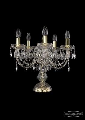 Настольная лампа  Bohemia Ivele Crystal  арт. 1406L/5/141-39/G