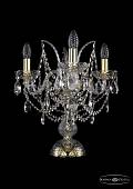 Настольная лампа  Bohemia Ivele Crystal  арт. 1411L/3/141-39/G